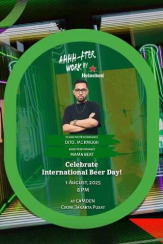 CAMDEN CIKINI JAKARTA - CELEBRATE INTERNATIONAL BEER DAY!