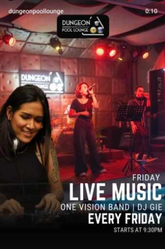 DUNGEON POOL LOUNGE KEMANG JAKARTA - FRIDAY