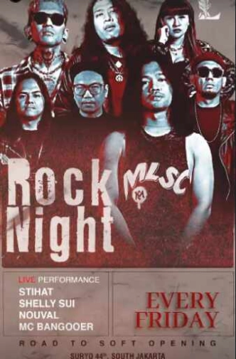 LUFRE BAR & LOUNGE SENOPATI JAKARTA - ROCK NIGHT