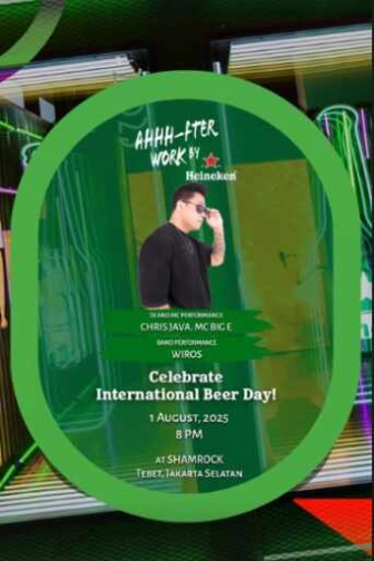 SHAMROCK TEBET JAKARTA - CELEBRATE INTERNATIONAL BEER DAY!