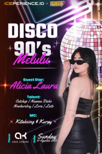 ANAK KEMANG CAFE JAKARTA - DISCO 90