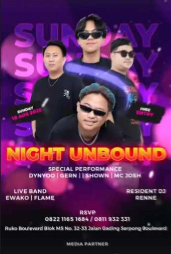 WOODEN BAR RESTO GADING SERPONG - NIGHT UNBOUND
