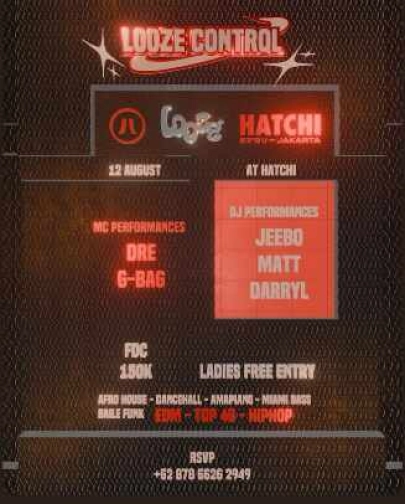 HATCHI PONDOK INDAH JAKARTA - LOOZE CONTROL
