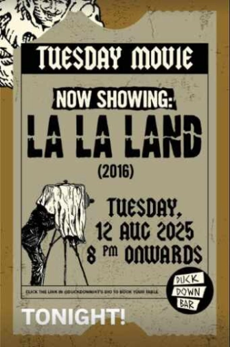 DUCK DOWN GUNAWARMAN JAKARTA - TUESDAY MOVIE