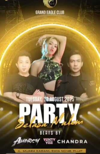 GRAND EAGLE CLUB PENJARINGAN JAKARTA - PARTY SELASA MALAM