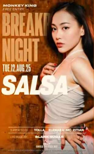 MONKEY KING BAR & LOUNGE GADING SERPONG - BREAKBEAT NIGHT