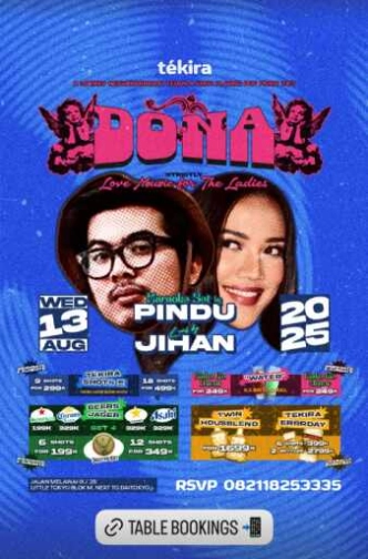 TEKIRA BLOK M JAKARTA - DONA