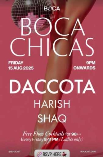 BOCA SETIABUDI JAKARTA - BOCA CHICAS