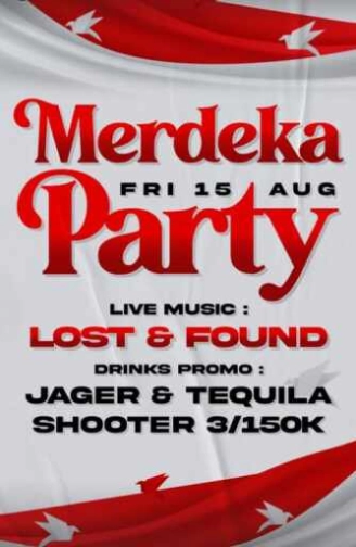 CAZBAR KUNINGAN JAKARTA - MERDEKA PARTY