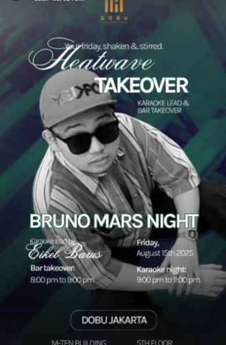 DOBU KUNINGAN JAKARTA - BRUNOMARS NIGHT