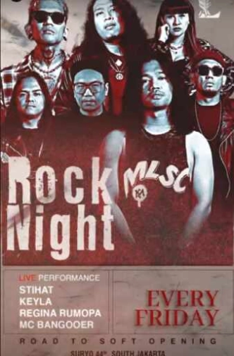 LUFRE BAR & LOUNGE SENOPATI JAKARTA - ROCK NIGHT