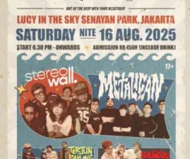 LUCY IN THE SKY SPARK SENAYAN JAKARTA  UNDER THE SURFACE