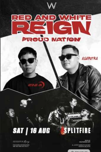 W SUPER CLUB TEBET JAKARTA - RED AND WHITE REIGN PROUD NATION