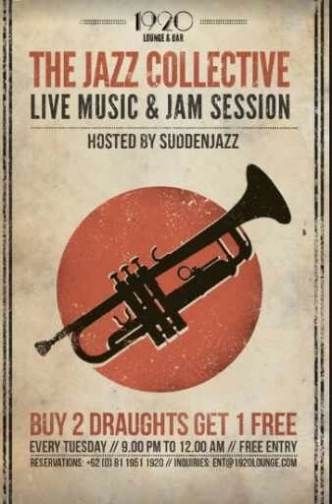 1920 LOUNGE KEMANG JAKARTA - THE JAZZ COLLECTIVE 