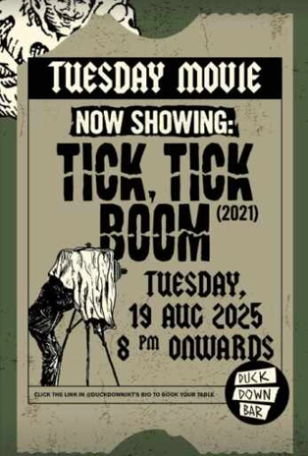 DUCK DOWN GUNAWARMAN JAKARTA - TUESDAY MOVIE