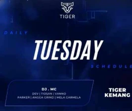 GOLDEN TIGER KEMANG JAKARTA  TUESDAY