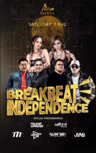 AMETHYST CLUB JAKARTA - BREAKBEAT INDEPENDENCE