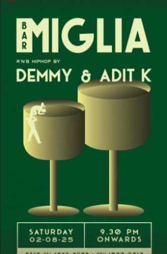 BAR MIGLIA SENOPATI JAKARTA - SATURDAY
