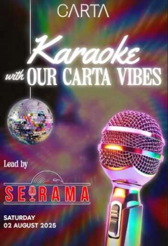 CARTA SCBD JAKARTA - KARAOKE WITH OUR CARTA VIBES
