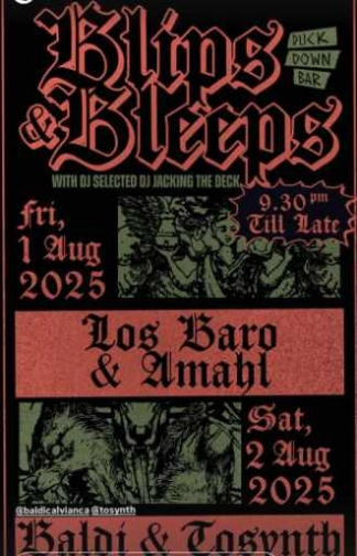 DUCK DOWN GUNAWARMAN JAKARTA - BLIPS & BLEEPS
