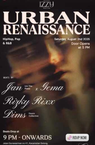 IZZY SOCIAL CLUB GUNAWARMAN JAKARTA - URBAN RENNAISSANCE
