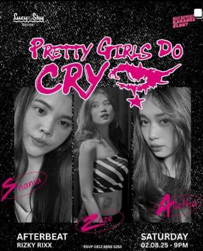 LUCY IN THE SKY SPARK SENAYAN JAKARTA - PRETTY GIRLS DO CRY