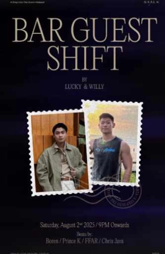 STALK SCBD JAKARTA - BAR GUEST SHIFT