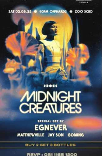 ZOO SCBD JAKARTA - MIDNIGHT CREATURES