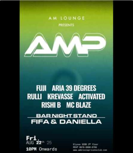 AM LOUNGE SCBD JAKARTA - AMP
