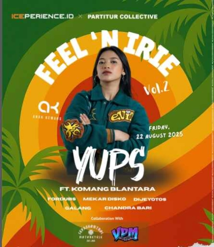 ANAK KEMANG CAFE JAKARTA - ICEPERIENCE x PARTITUR COLLECTIVE present :  FEEL ‘N IRIE vol. 2 🇯🇲‼️