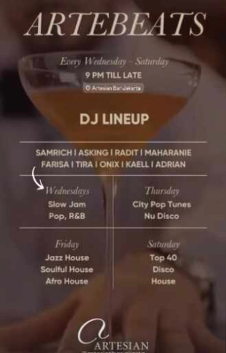 ARTESIAN SCBD JAKARTA - ARTEBEATS