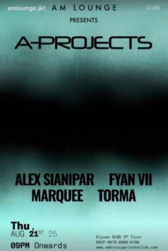 AM LOUNGE SCBD JAKARTA - A - PROJECTS