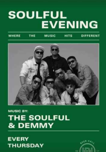 BEER HALL SCBD JAKARTA - SOULFUL EVENING