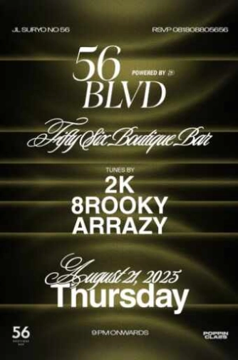 FIFTYSIX JAKARTA - THURSDAY