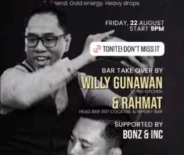 007 COCKTAIL  WHISKY BAR SENOPATI JAKARTA  GOLDEN TRIGGER