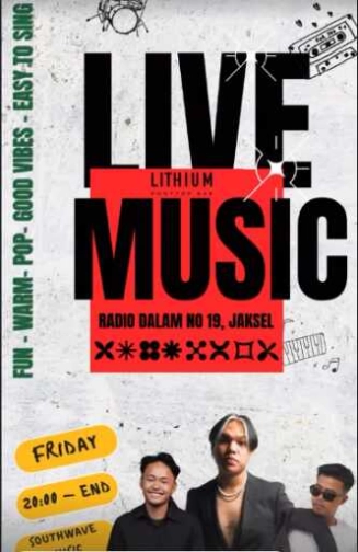 LITHIUM ROOFTOP JAKARTA - FRIDAY