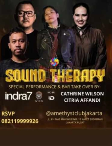 AMETHYST CLUB JAKARTA - SOUND THERAPY