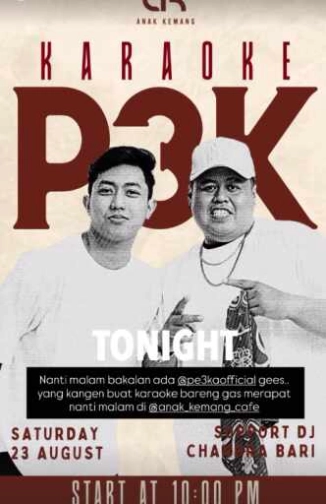 ANAK KEMANG CAFE JAKARTA - SATURDAY