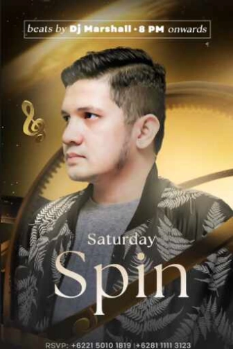 J SPARROW KUNINGAN JAKARTA - SATURDAY SPIN