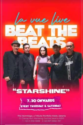 LA VUE ROOFTOP BAR MENTENG JAKARTA - BEAT THE BEATS