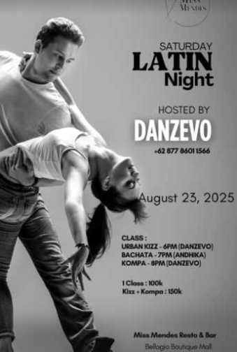 MISS MENDES RESTO KUNINGAN JAKARTA - LATIN NIGHT