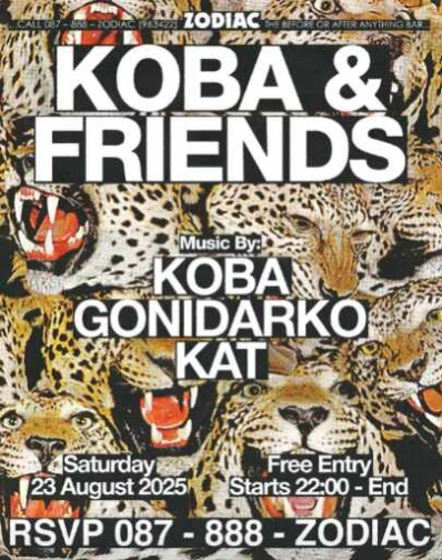 ZODIAC SENOPATI JAKARTA - KOBA & FRIENDS