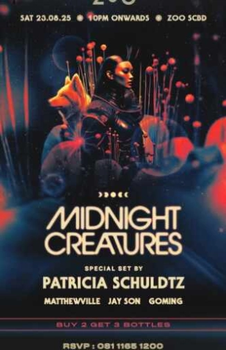 ZOO SCBD JAKARTA - MIDNIGHT CREATURES