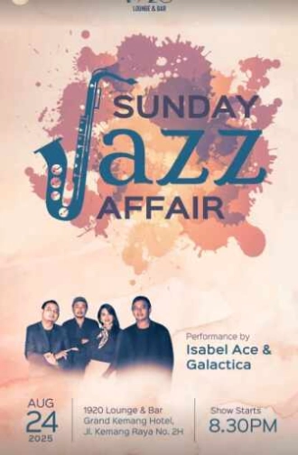 1920 LOUNGE KEMANG JAKARTA - SUNDAY JAZZ AFFAIR
