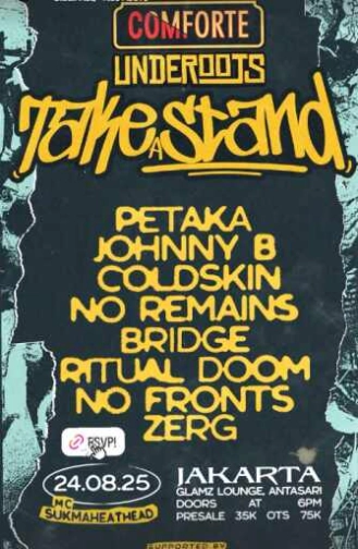 GLAMZ ANTASARI JAKARTA - COMFORTE UNDEROOTS TAKE A STAND