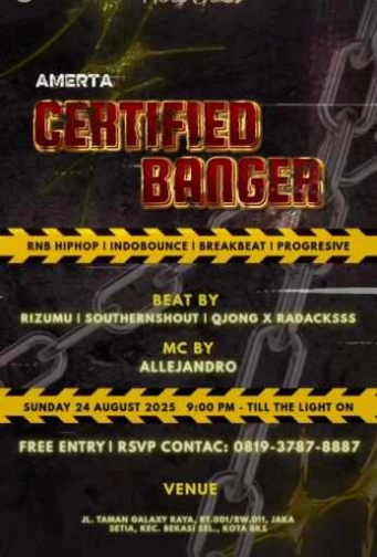 HOLY GLASS BEKASI - AMERTA CERTIFIED BANGER