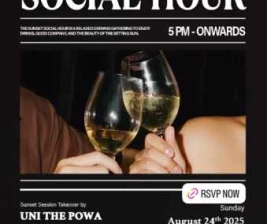 IZZY SOCIAL CLUB GUNAWARMAN JAKARTA  THE SUNSET SOCIAL HOUR