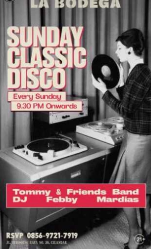 JAYA PUB MENTENG JAKARTA - SUNDAY CLASSIC DISCO