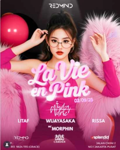 CAMDEN CIKINI JAKARTA - LA VIE EN PINK