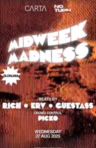 CARTA SCBD JAKARTA - MIDWEEK MADNESS